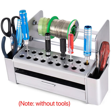 Tool Cabinet Multifunctional Desktop Organizer Screwdriver Parts Rack Case