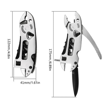 Multi Function Folding Pocket Plier Screwdriver Camping Survival Tools Portable