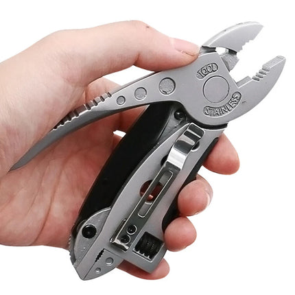 Multi Function Folding Pocket Plier Screwdriver Camping Survival Tools Portable