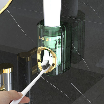 Automatic Toothpaste Dispenser Wall Mounted Toothpaste Squeezer Bathroom