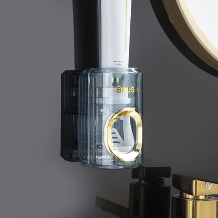 Automatic Toothpaste Dispenser Wall Mounted Toothpaste Squeezer Bathroom