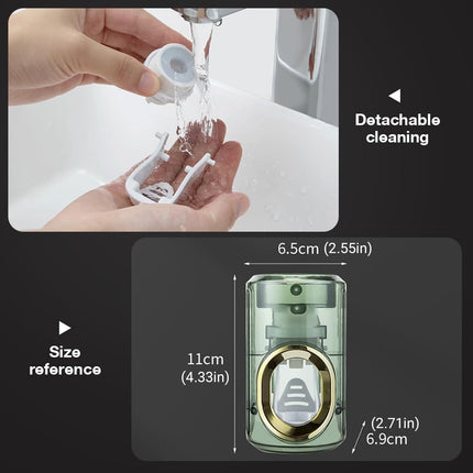Automatic Toothpaste Dispenser Wall Mounted Toothpaste Squeezer Bathroom