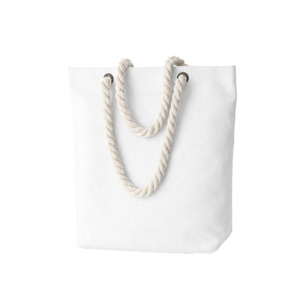 Blank Canvas Tote Bags 3 Pack Rope Handles Two Sizes