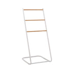 Simple L-Shaped Metal Towel Drying Rack Stable for Clothes Towel Storage Indoor