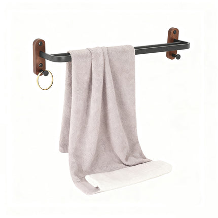 Bathroom Towel Rack Space Saving Durable Material for Restroom Washroom Storage