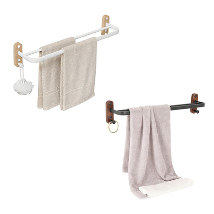Bathroom Towel Rack Space Saving Durable Material for Restroom Washroom Storage