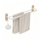 Bathroom Towel Rack Space Saving Durable Material for Restroom Washroom Storage