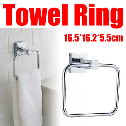 Bathroom Towel Rack and Towel Rod Hanger Wall Mounted for Bathroom Organizer