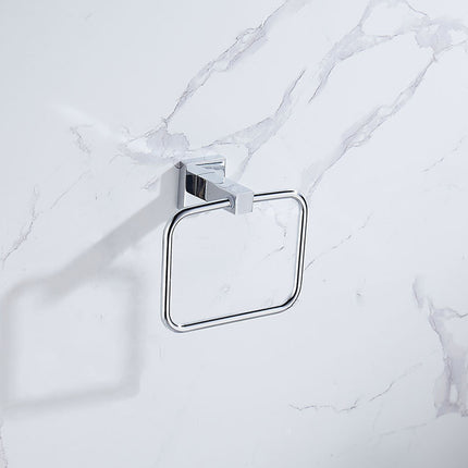Bathroom Towel Rack and Towel Rod Hanger Wall Mounted for Bathroom Organizer