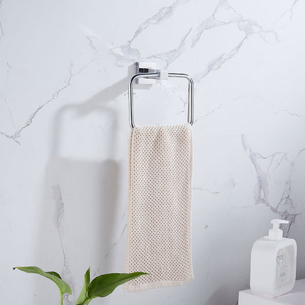 Bathroom Towel Rack and Towel Rod Hanger Wall Mounted for Bathroom Organizer