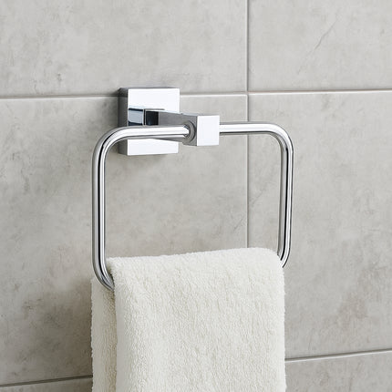 Bathroom Towel Rack and Towel Rod Hanger Wall Mounted for Bathroom Organizer