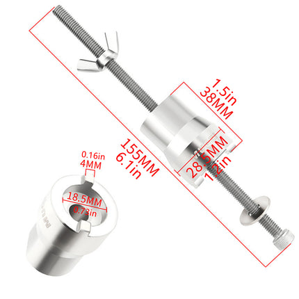 Bicycle Freehub Remover Stainless Steel Bike Hub Bearing Removal Wrench Tool