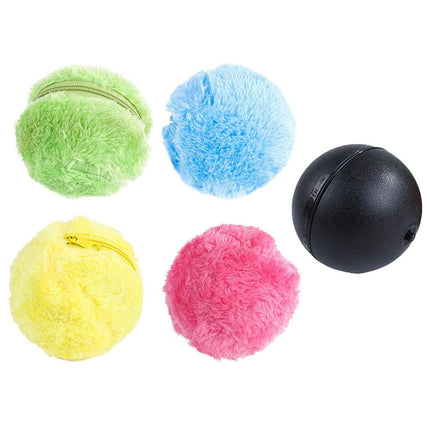 Automatic Magic Roller Ball Toy for Dogs Cats Pet Active Electric Rolling Toys - Aimall