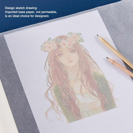 Tracing Paper for Drawing and Copying Translucent Thin Paper Ideal Art Sketching