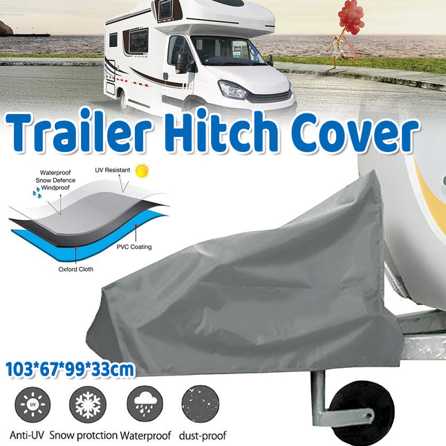 Caravan Coupling Cover Oxford Trailer Hitch A-Frame Tow Ball 1030 x 670mm