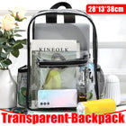 Transparent Backpack Schoolbag Large Capacity Storage Bag For School And Travel