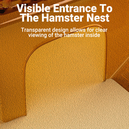 Clear Hamster Platform Transparent Plastic for Small Pet Cage Rest Play Exercise
