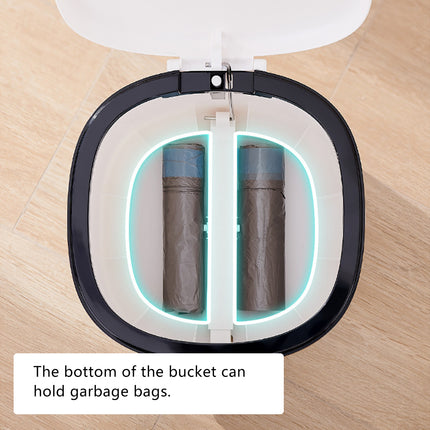 7L or 11L Foot Pedal Trash Can for Living Room Bedroom Bathroom Odor Proof Durable