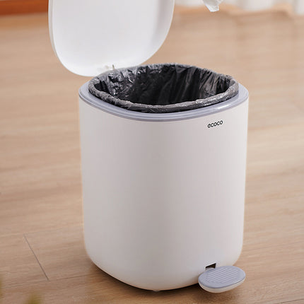7L or 11L Foot Pedal Trash Can for Living Room Bedroom Bathroom Odor Proof Durable