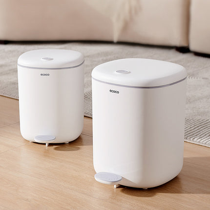 7L or 11L Foot Pedal Trash Can for Living Room Bedroom Bathroom Odor Proof Durable