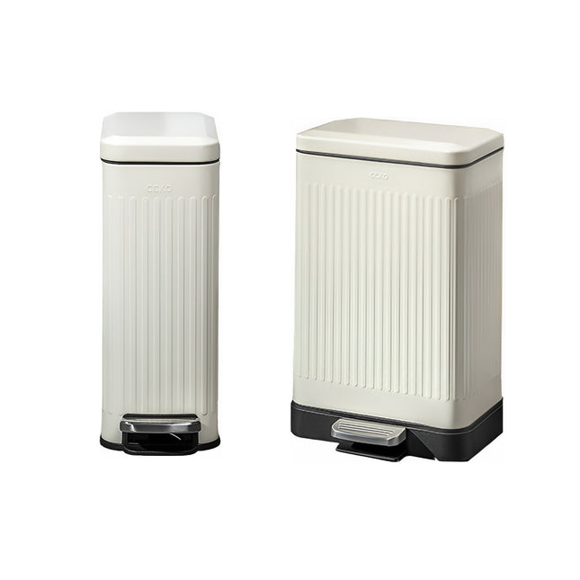 9L Large Capacity Kitchen Stainless Steel Trash Can Waste Disposal Odor Proof