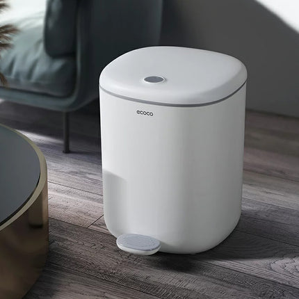 7L or 11L Foot Pedal Trash Can for Living Room Bedroom Bathroom Odor Proof Durable
