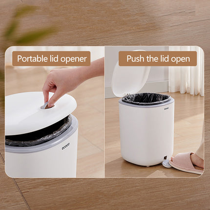 7L or 11L Foot Pedal Trash Can for Living Room Bedroom Bathroom Odor Proof Durable