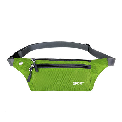 Waterproof Running Belt Bum Bag Travel Waist Bags Money Zip Pouch Sports Wallet