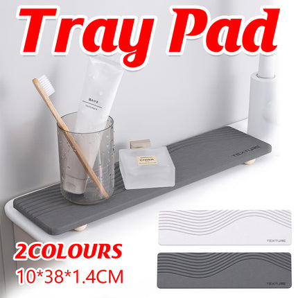 Bathroom Kitchen Sink Drying Mat Quick Dry Cup Mat Waterproof For Home Kitchen