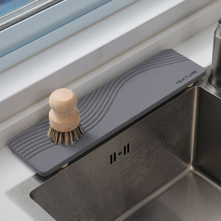 Bathroom Kitchen Sink Drying Mat Quick Dry Cup Mat Waterproof For Home Kitchen