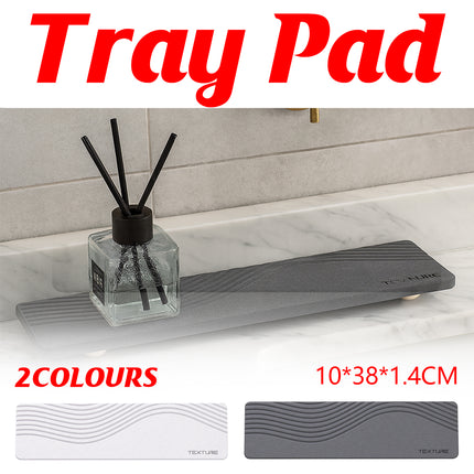 Bathroom Kitchen Sink Drying Mat Quick Dry Cup Mat Waterproof For Home Kitchen