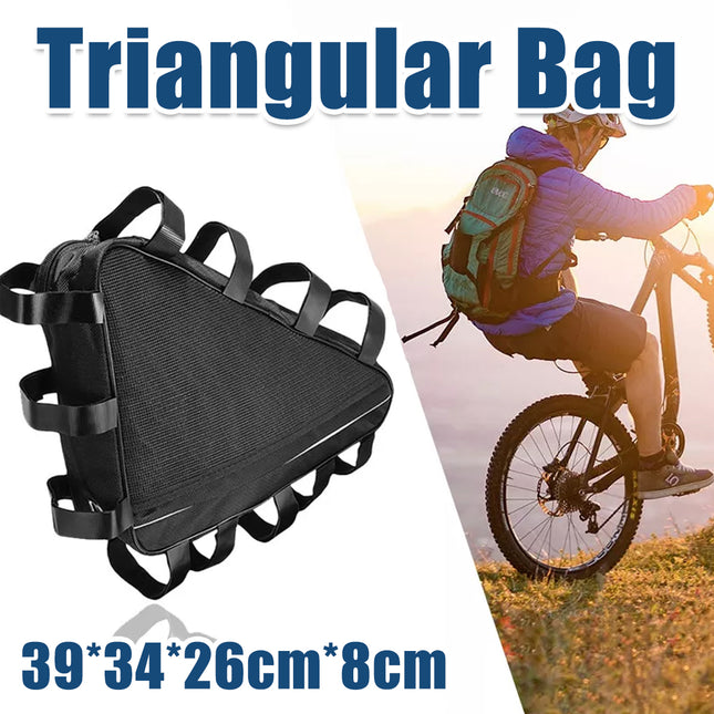 Waterproof Mountain Bike Lithium Battery Storage Bag Bicycle Triangle Frame Pack