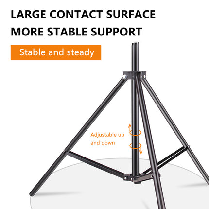 Tripod with Hose Adjustable Height Stable Stand for Live Streaming Photography