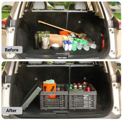 Car Trunk Storage Box Oversized Car Folding Box Outdoor Camping Large Capacity Finishing