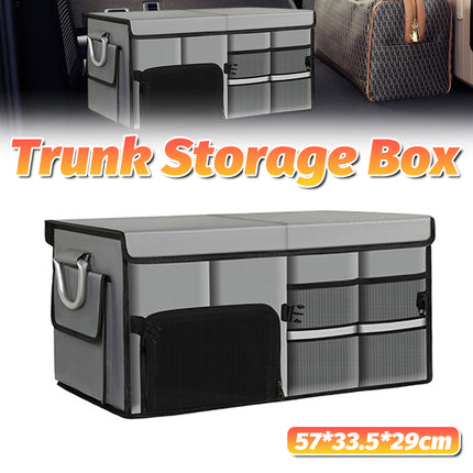 Car Trunk Storage Box Organizer Durable Waterproof Non Slip For SUV Sedan Auto