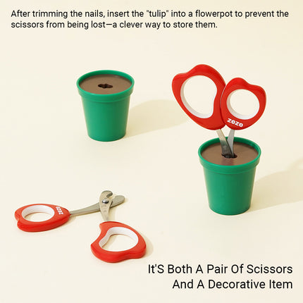 Tulip Shape Cat Nail Clipper Pet Grooming Tool Safety Durable for Cat Kitties