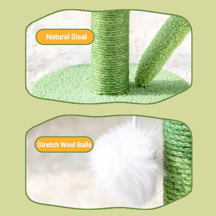 Tulip Cat Scratching Post Durable Sisal Cute Pet Toy Furniture Protector for Cat