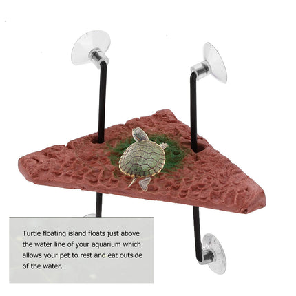 Turtle Basking Platform Floating Dock Durable 3 Options for Aquarium Tank Use