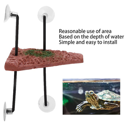 Turtle Basking Platform Floating Dock Durable 3 Options for Aquarium Tank Use