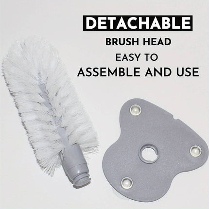 Suction Cup Cleaning Brush Soft Bristle Turtle Shell and Glass Tank Scrubber