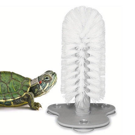 Suction Cup Cleaning Brush Soft Bristle Turtle Shell and Glass Tank Scrubber