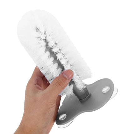 Suction Cup Cleaning Brush Soft Bristle Turtle Shell and Glass Tank Scrubber