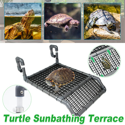 Turtle Basking Platform Reptile Climbing Rack Non Slip for Tortoise Amphibian