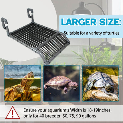 Turtle Basking Platform Reptile Climbing Rack Non Slip for Tortoise Amphibian