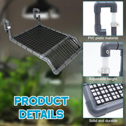 Turtle Basking Platform Reptile Climbing Rack Non Slip for Tortoise Amphibian