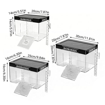 Turtle Basking Platform Floating Dock Clear Durable for Aquarium Tank