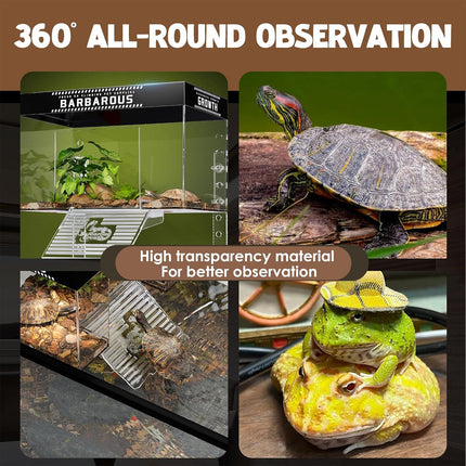 Turtle Basking Platform Floating Dock Clear Durable for Aquarium Tank