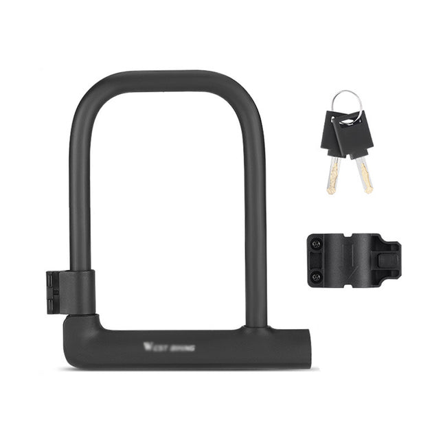 Bicycle U Shaped Lock Anti Theft Lock Cycling Equipment Bike Security Lock