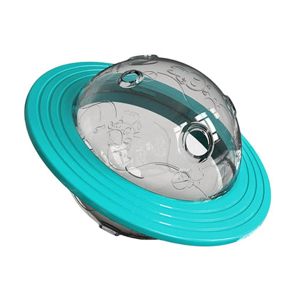 Leaky Ball Teething Toy Frisbee for Dogs and Cats Training Interactive Pet Toy