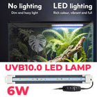 UVB 10 LED Reptile Lamp Bar 6W 290mm with Controller